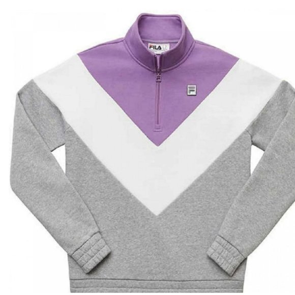 Fila Women's 1/4 Zip Pullover Sweater size L - Picture 4 of 7
